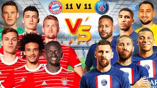 2023 Bayern Munich 🆚 2023 PSG (Mane, Sane, Kimmich - Messi, Mbappe, Neymar)