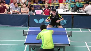 2012 L.A. Open Table Tennis Tournament(SF): Dimitrij Ovtcharov vs. Zhen Wang