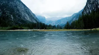 Mountain Lake Ambience | Nature Sounds | Relaxing