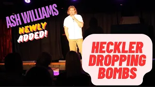 Heckler Dropping Bombs