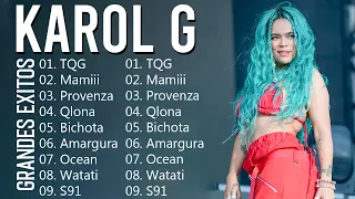 Karol G 2024 (Letra) - Mejores Canciones de Karol G - Grandes Éxitos De Karol G - Mix Reggaeton 2024