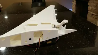 3D Printed RC A330 - Main Landing Gear Test 1