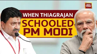 WATCH: Tamil Nadu Finance Min Palanivel Thiagarajan's Viral & Fiery Retort To Modi Govt On Freebies