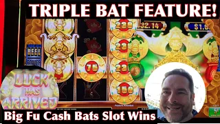 Big Fu Cash Bats Slot Machine -- It's A Triple Bat Mega Feature!!!  Multiple Big Win Bonuses!!!