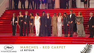 Le Retour - Les marches - VF - Cannes 2023