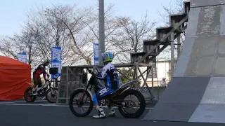 TRIAL 野本佳章選手 斎藤晶夫選手　MC 古澤恵さん