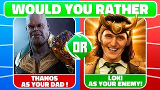 🔴Would You Rather Marvel Edition | Marvel Quiz
