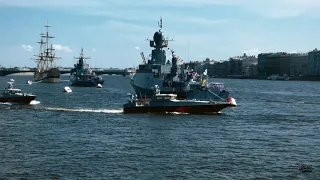ВМФ России. Парад ВМФ в Санкт-Петербурге