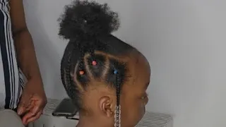 This hairstyle is very easy and Beautiful hairstyle