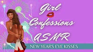 ASMR Girlfriend Roleplay-New Years Eve Kisses