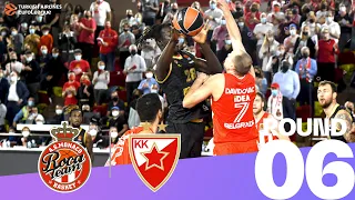 Diallo helps Monaco hold off Zvezda! | Round 6, Highlights | Turkish Airlines EuroLeague