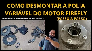 Fiat Firefly | BARULHO no Motor, Polia com barulho, APRENDA como DESMONTAR  a Polia (PASSO a PASSO).