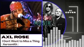 Axl Rose's Incredible AI Cover of Aerosmith's 'I Don't Want to Miss a Thing