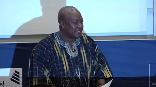 H.E. John Mahama: Democracy and elections in contemporary Africa