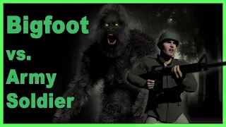 Army Soldier Encounters Bigfoot. Washington State - Bigfoot Narratives