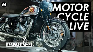 12 BEST New 2022 Bikes At Motorcycle Live!