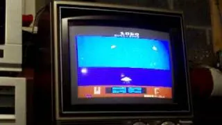 Atari 2600 with Sega Genesis controller
