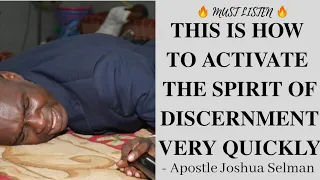 How to Develop your Spiritual discernment VERY FAST in 2021 - Apostle Joshua Selman