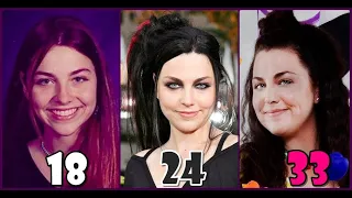 AMY LEE TRANSFORMATION 3 TO 39 YEARS - EVANESCENCE 2022