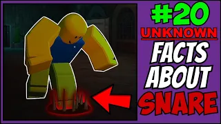 20 Facts About Snare – Roblox Doors