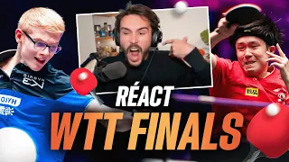 FÉLIX AFFRONTE LE N°2 DU TENNIS DE TABLE ! (react WTT Finals)