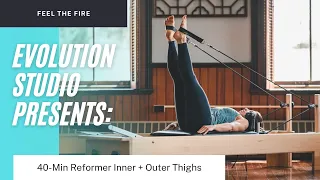 40 MIN REFORMER PILATES (inner + outer thigh focus, multi-level)