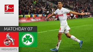 1. FC Köln - Greuther Fürth 3-1 | Highlights | Matchday 7 – Bundesliga 2021/22