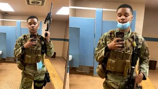 Day in the Life Security Forces | AirForce Vlog | Lil Morro