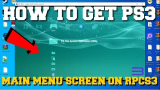 RPCS3 EMULATOR HOW TO BOOT UP PS3 MAIN MENU SCREEN/UI SCREEN STEP BY STEP SETUP GUIDE TUTORIAL!