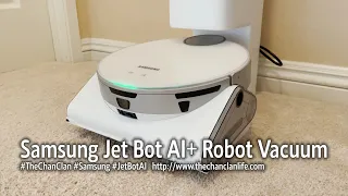 TechTalk: Samsung Jet Bot AI+ Robot Vacuum with LIDAR Mapping, Stairs and Obstacles Demo & Review!