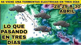 ⚠️ Prepárense! Se Viene Lluvias Fuertes con Tormentas electricas a México