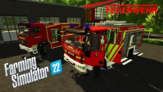 FS22 Feuerwehr Einsatzfahrzeuge im Überblick #fs22 #feuerwehr #mods