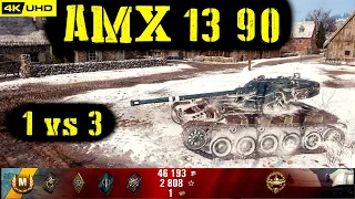 World of Tanks AMX 13 90 Replay - 5 Kills 5.1K DMG(Patch 1.6.1)
