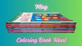 May 2024 Coloring Book Haul- Discovering New Creative Treasures|Late Night Coloring Mama