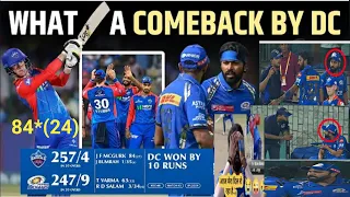 DC vs MI: 4 wins in Last 5 Matches, What a comeback by Delhi Capitals I Rishabh pant captain  class.