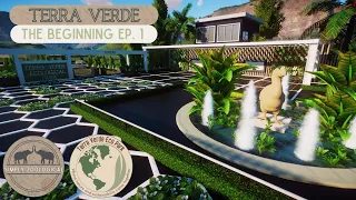 🌍 Building the Entrance | Planet Zoo Speed Build | Terra Verde Episode 1