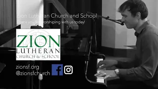 LSB 686 "Come Thou Fount of Every Blessing" Lyric Video - voice, violin and piano
