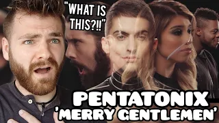 First Time Hearing PENTATONIX "God Rest Ye Merry Gentlemen" Reaction