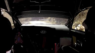 PADDON/MARSHALL Rally Sanremo 2017 SS4 ONBOARD