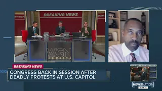 National Security correspondent JJ Green on the violence at the Capitol