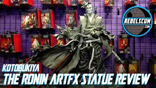 Star Wars Kotobukiya The Ronin ARTFX Statue Review