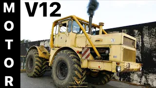 KIROVETS K701mit V12 Panzermotor - Leistung unbekannt 🤭 18 Tonnen silieren Mais mit VOLVO L150H