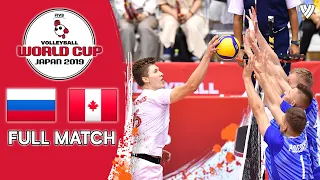 Russia 🆚  Canada - Full Match | Men’s Volleyball World Cup 2019