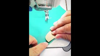 Pants zipper sewing skills