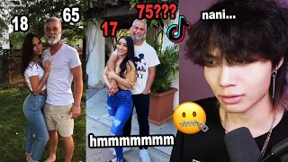 Age Is Just A Number but it gets too wild (tiktok age gap couples reaction)