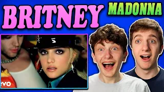 Britney Spears ft. Madonna - 'Me Against The Music' REACTION!! (Official Video)