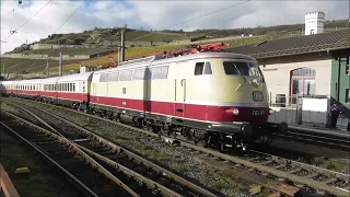 Rüdesheim und Bingen 25.11.2023 : Rheingold Express Rundfahrt am Rhein