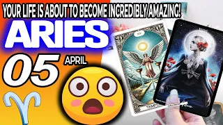 Aries ♈️ 😲Your Life Is About To Become Incredibly Amazing❗️😲 horoscope for today APRIL 5 2024 ♈️