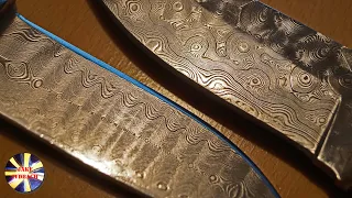Unboxing Manfred Sachse Custom Damascus Hunting Knives Damast Jagdmesser Millenium Set Collection