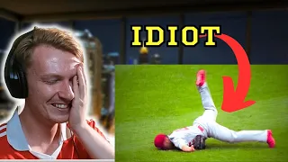 Baseballs DUMBEST Moments | British Guy Reacts